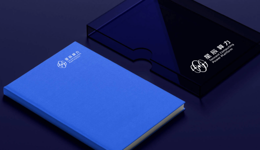 Blue identity stationery system